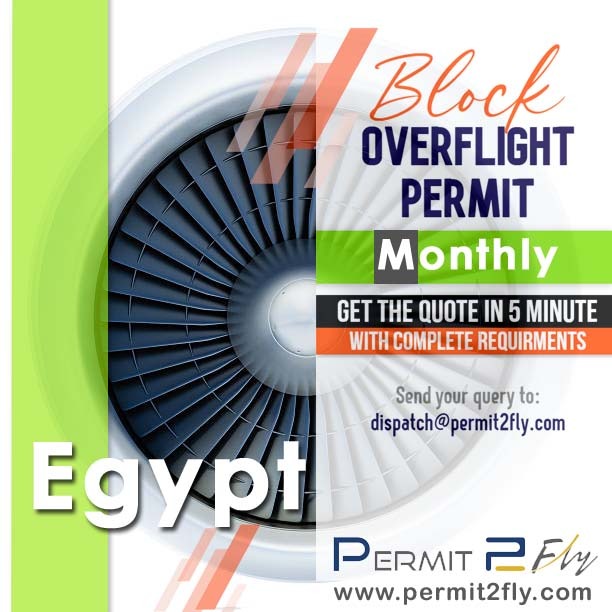 Egypt Block Overflight Permits Procedures