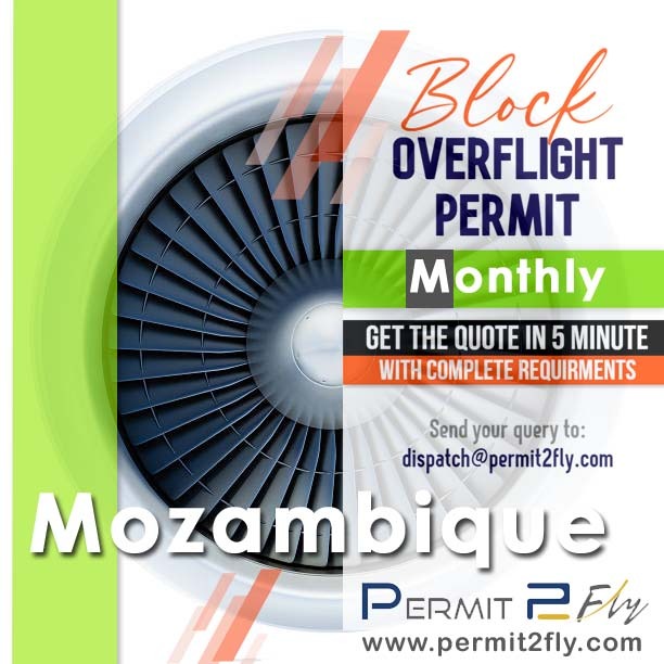 Mozambique Block Overflight Permits Procedures