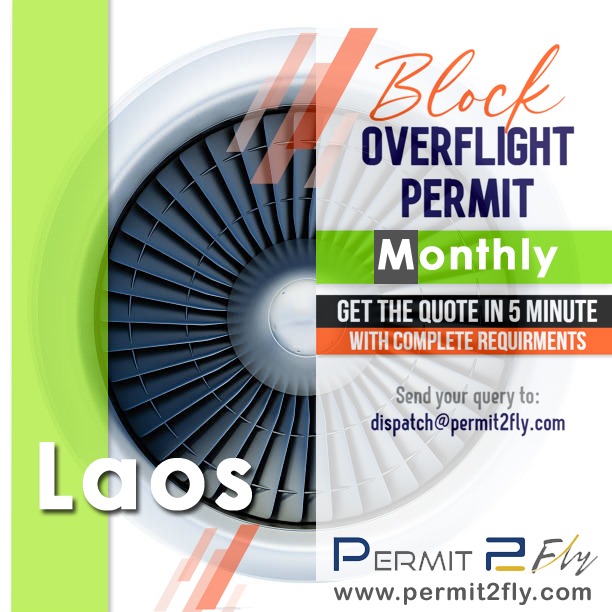 Laos Block Overflight Permits Procedures
