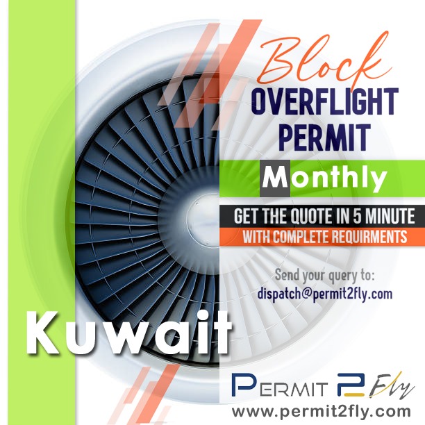 Kuwait Block Overflight Permits Procedures