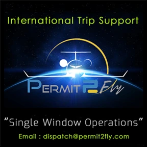 Global overflight permit coordination support