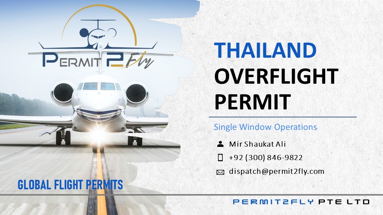 Thailand Overflight Permits Procedures
