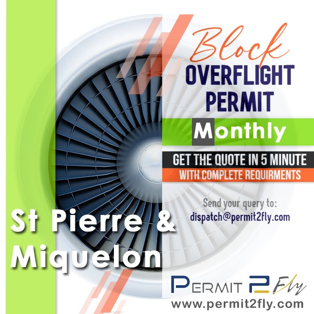 Saint Pierre and Miquelon Overflight Permits